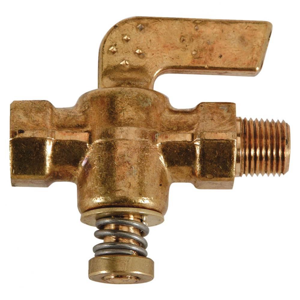 Female-Male Drain Cock, 1/8'' Fip X 1/8'' Mip