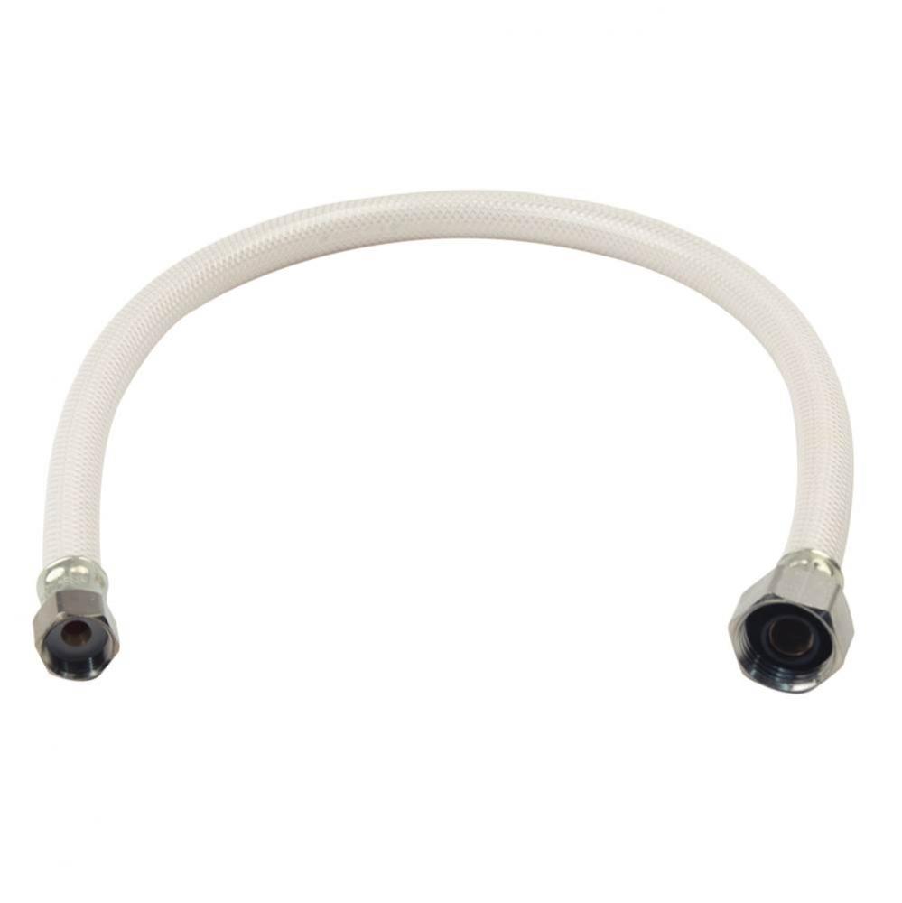 Vinyl Faucet Conn. - 3/8'' Flare X 1/2'' Fip X 20''