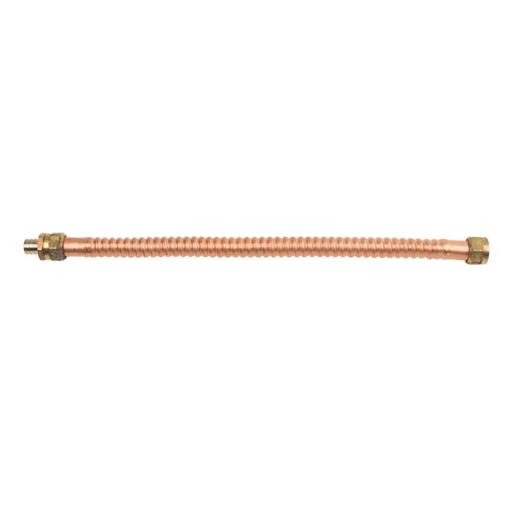 Copper Wtr Htr Conn. - 3/4'' Fip X 3/4'' Pex X 18''