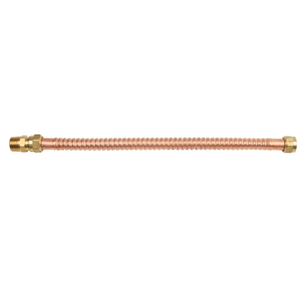 Copper Wtr Htr Conn. - 3/4'' Fip/Mip X 3/4'' Fip X 18''