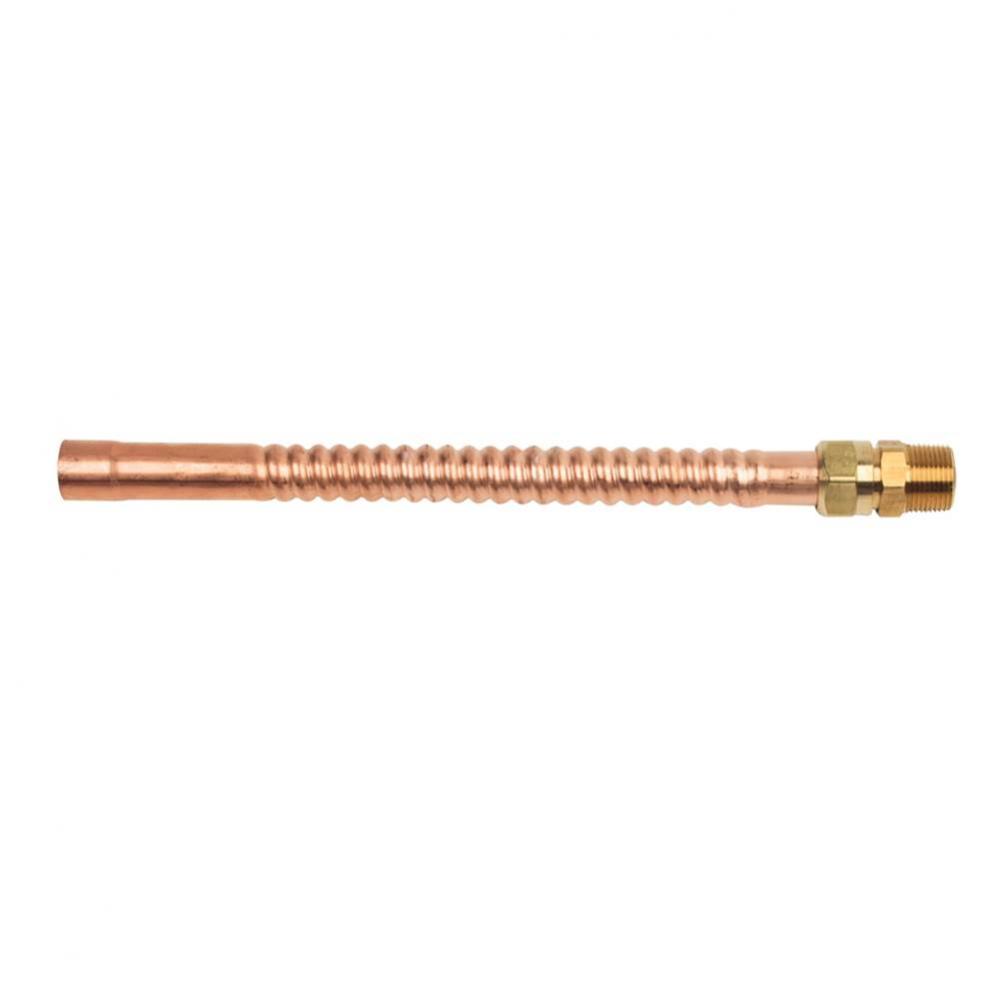 Copper Wtr Htr Conn. - 3/4'' Fip/Mip X 3/4'' M/Fswt X 15''