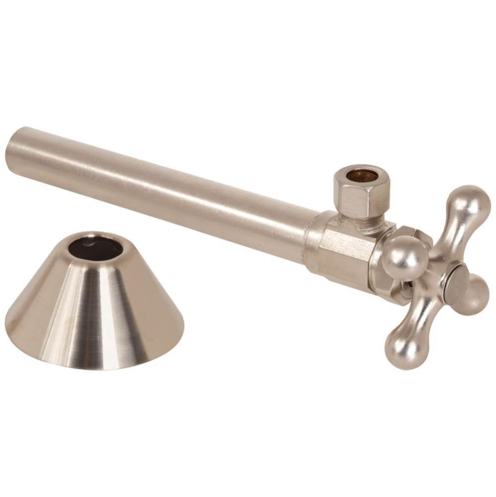 SPF MULTI-TURN W/ 5'' SWT EXT.- ANG - 1/2'' NOM SWEAT X 3/8'' OD COM
