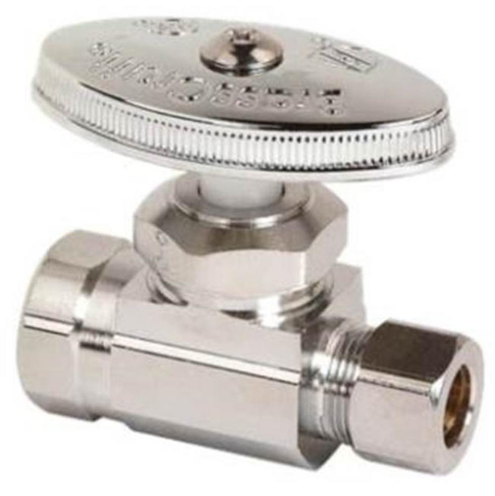 Multi-Turn Supply Stop - Straight - 1/2'' Fip X 1/2'' Od Comp