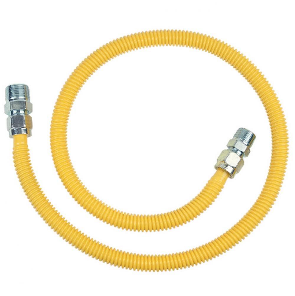 Css Gas Conn 5/8'' Od X 3/4'' Mip X 3/4'' Mip X 48''