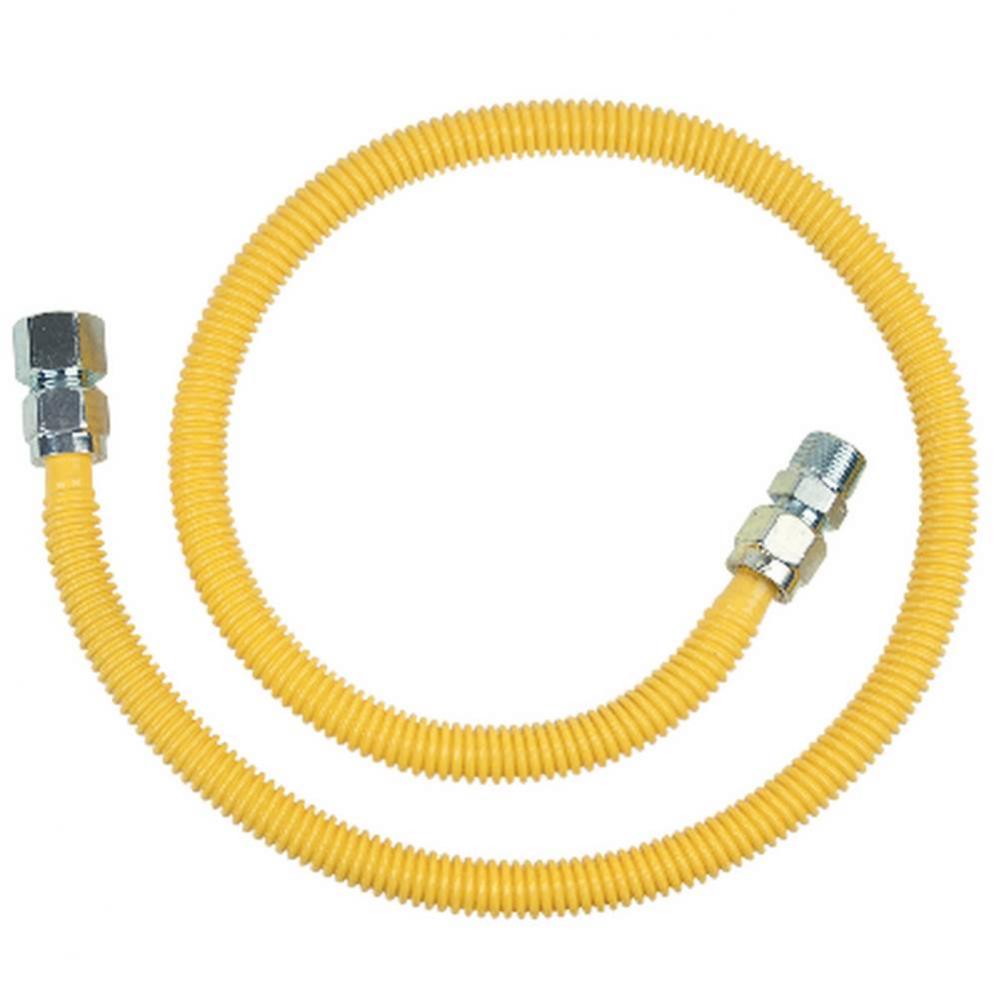 Css Gas Conn 5/8'' Od X 3/4'' Fip X 3/4'' Mip X 48''