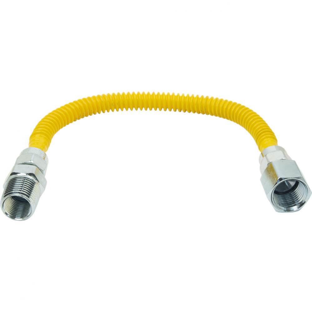 Css Gas Conn 3/8'' Od X 1/2'' Fip X 1/2'' Mip X 36''