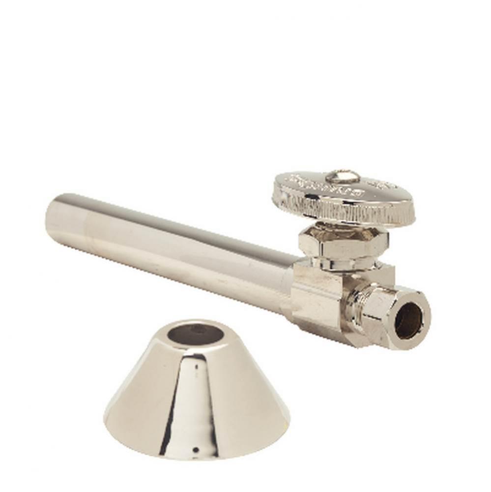 SPF MULTI-TURN W/ 5'' SWT EXT. - STRGHT - 1/2'' NOM SWEAT X 3/8'' OD