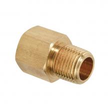 Brasscraft 120-4-2 - PIPE ADAPTOR, 1/4'' FIP X 1/8'' MIP