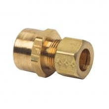 Brasscraft 14X R - Brass Fitting - Comp X Sweat Union 3/8'' Od Tube X 1/2'' Nom Sweat