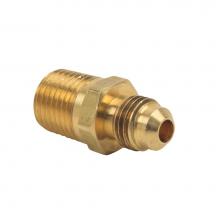 Brasscraft 48-4-4 - Flare Male Adaptor, 1/4'' Od Tube X 1/4'' Mip