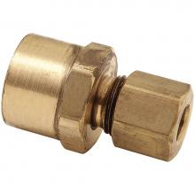 Brasscraft 66-6-2X - Compression Female Reducing Adaptor, 3/8'' Od Tube X 1/8'' Fip