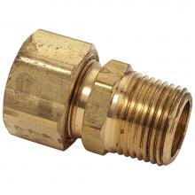 Brasscraft 68-8-4X - Compression Male Reducing Adaptor, 1/2'' Od Tube X 1/4'' Mip