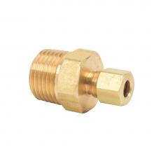 Brasscraft 68-5-2X - COMPRESSION MALE REDUCING ADAPTOR, 5/16'' OD TUBE X 1/8'' MIP