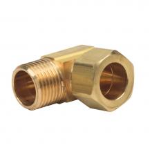 Brasscraft 69-10-8X - Brass Fitting - Comp X Mip Elbow 5/8'' Od Tube X 1/2'' Mip