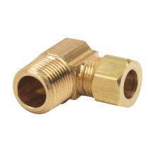 Brasscraft 69-6-6X - Brass Fitting - Comp X Mip Elbow 3/8'' Od Tube X 3/8'' Mip