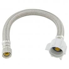 Brasscraft B1-6DL F - Poly Brd Toilet Conn. - 3/8'' Comp X 7/8'' Ballcock X 6''
