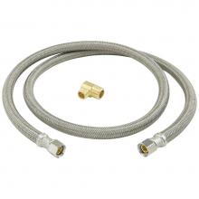 Brasscraft B1-60DW6 F - Poly Brd Dish Conn. - 3/8'' Comp X 3/8'' Comp W/ 3/8'' Mip Elbow X 6