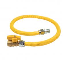 Brasscraft CSSC4J-36 - Css Gas Conn 5/8'' Od X 1/2'' Mip X 3/4'' Fip Ball Valve X 36'&