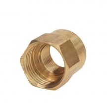 Brasscraft HU11-8-12 - Female Hose Adaptor (Fip End), 3/4'' Female Hose Thread X 1/2'' Fip