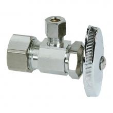 Brasscraft OCR09X C1 - Multi-Turn Supply Stop - Angle - 1/2'' Nom Comp X 1/4'' Od Comp