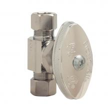 Brasscraft OCR11X C - Multi-Turn Supply Stop - Straight - 1/4'' Nom Comp X 3/8'' Od Comp
