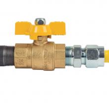 Brasscraft TBV12F - Gas Ball Valve 3/4'' Fip X 3/4'' Fip - Full Port