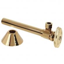 Brasscraft CS40BX BRL - SPF MT W/ 5'' SWT EXT. - ANG - 1/2'' NOM SWEAT  X 3/8'' OD COMP  W/