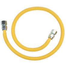 Brasscraft CSSC22-48 - Css Gas Conn 5/8'' Od X 3/4'' Fip X 3/4'' Fip X 48''