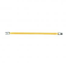 Brasscraft CSSC55-24 - Css Gas Conn 5/8'' Od X 1/2'' Fip X 1/2'' Fip X 24''