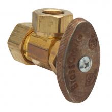 Brasscraft O3341X R - MULTI-TURN SUPPLY STOP - ANGLE - 1/2'' NOM COMP  X 7/16'' and 1/2''