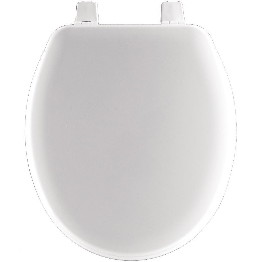 Church Baby Bowl Enameled Wood Toilet Seat in White