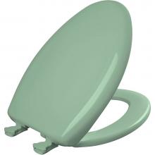Bemis 1200SLOWT 035 - Elongated Plastic Toilet Seat with WhisperClose with EasyClean & Change Hinge and STA-TITE in