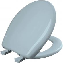 Bemis 200SLOWT 344 - Round Plastic Toilet Seat with WhisperClose with EasyClean & Change Hinge and STA-TITE in Hero