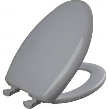 Bemis 1200SLOWT 032 - Elongated Plastic Toilet Seat with WhisperClose with EasyClean & Change Hinge and STA-TITE in