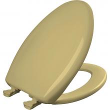Bemis 1200SLOWT 031 - Elongated Plastic Toilet Seat with WhisperClose with EasyClean & Change Hinge and STA-TITE in