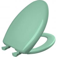Bemis 7B1200SLOWT 165 - Elongated Plastic Toilet Seat with WhisperClose with EasyClean & Change Hinge and STA-TITE in
