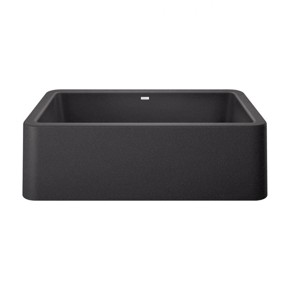 Ikon SILGRANIT 33'' Single Bowl Apron-Front Farmhouse Sink - Anthracite