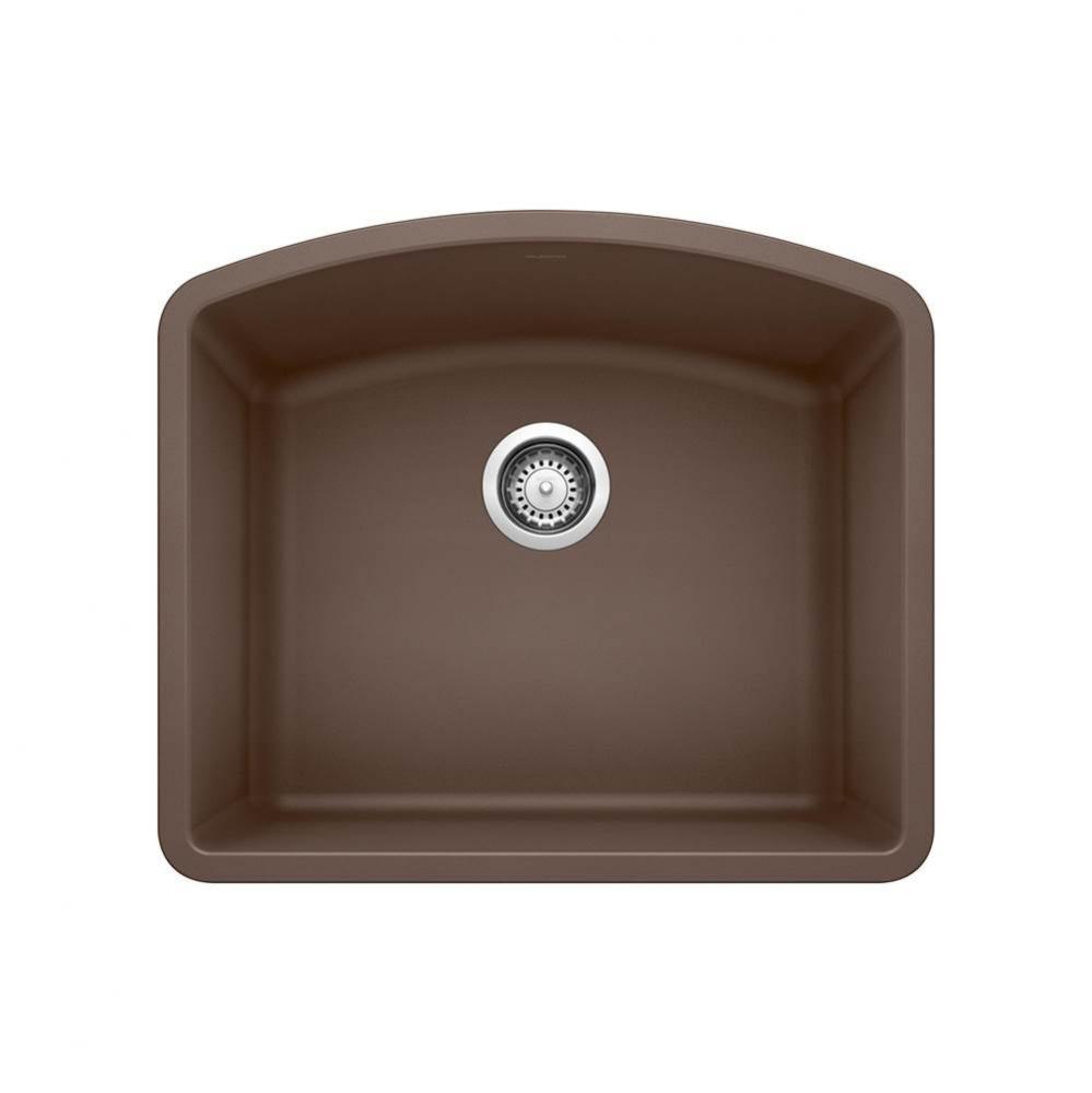 Diamond SILGRANIT 24'' Single Bowl Undermount Kitchen Sink - Cafe