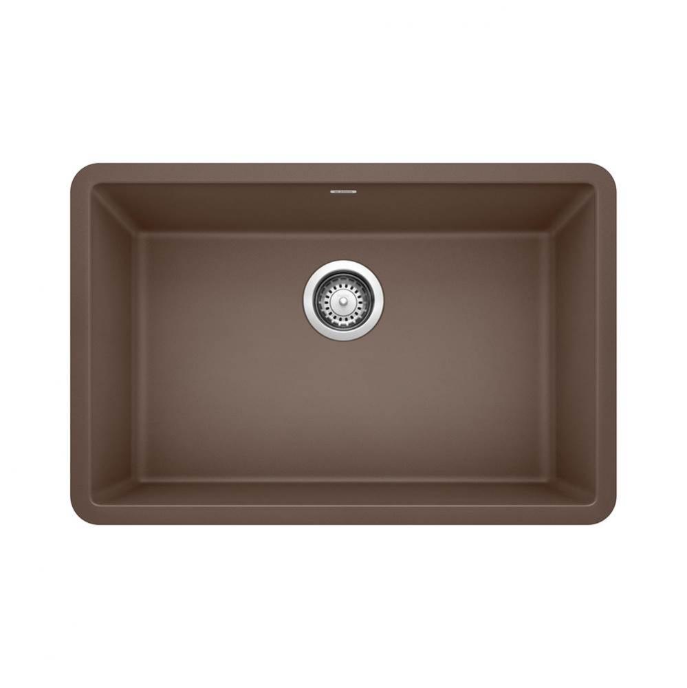 Precis SILGRANIT 27'' Single Bowl Undermount Kitchen Sink - Cafe