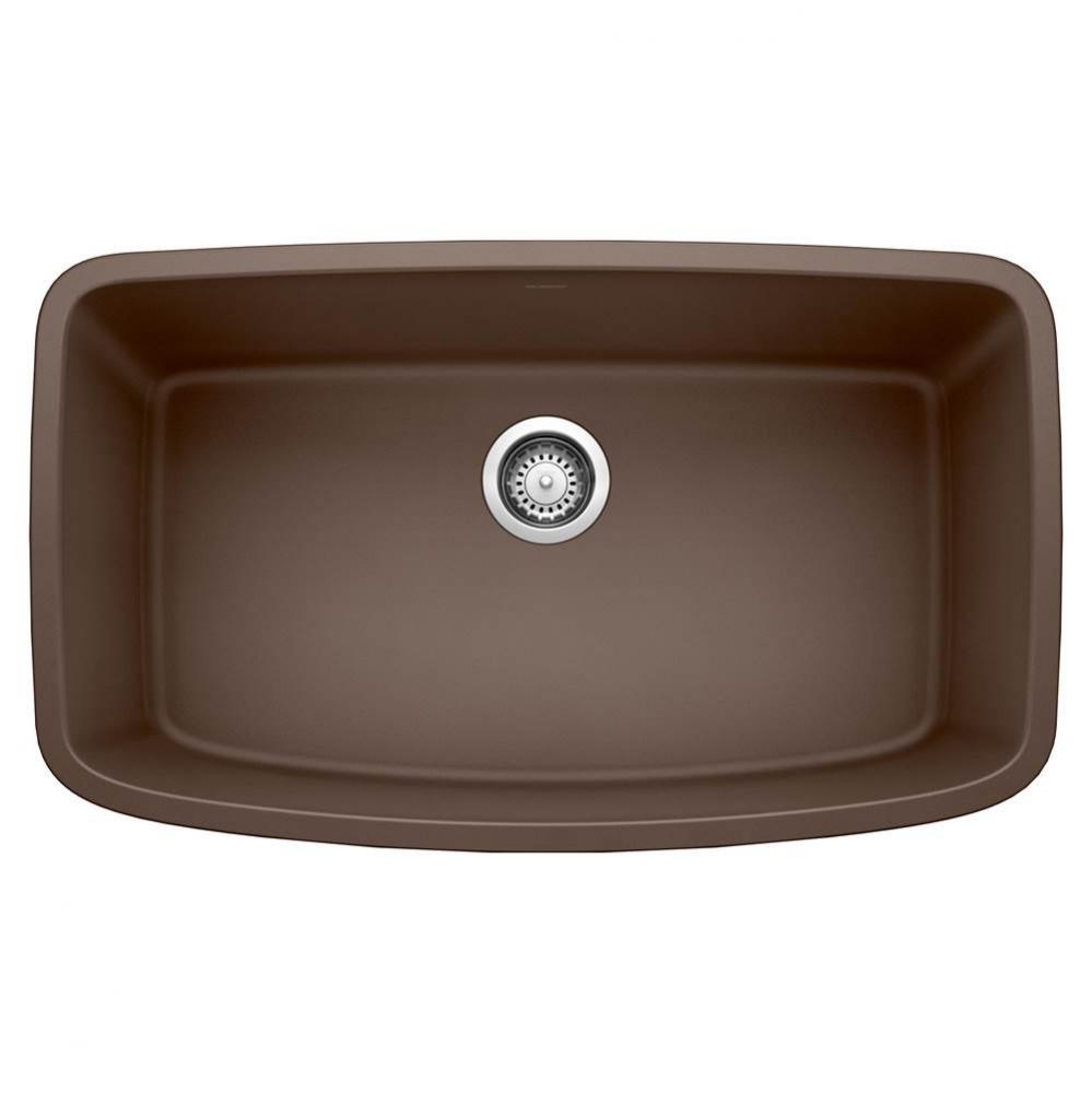 Valea SILGRANIT 32'' Super Single Undermount Kitchen Sink - Cafe