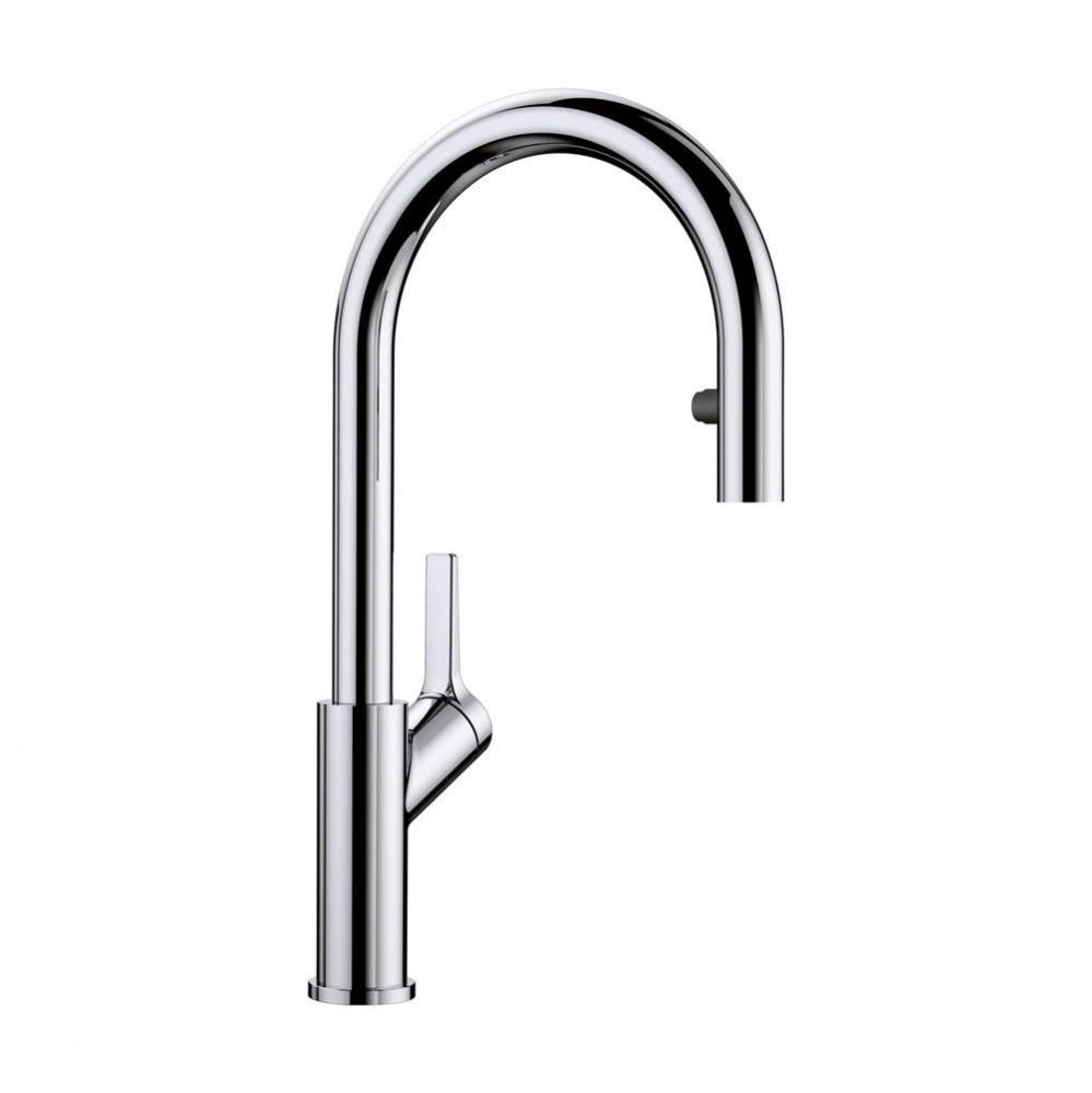 Urbena Pull-Down Dual-Spray Kitchen Faucet - Chrome