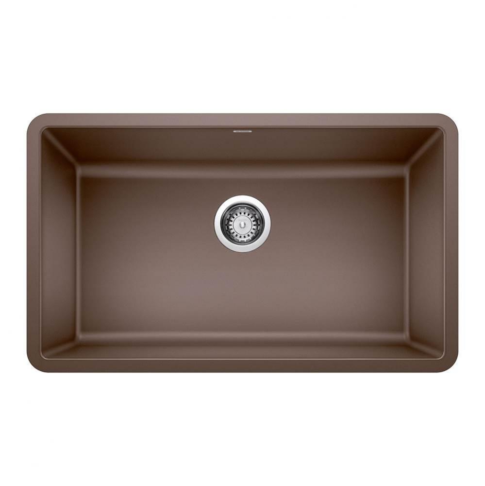 Precis SILGRANIT 30'' Single Bowl Undermount Kitchen Sink - Cafe