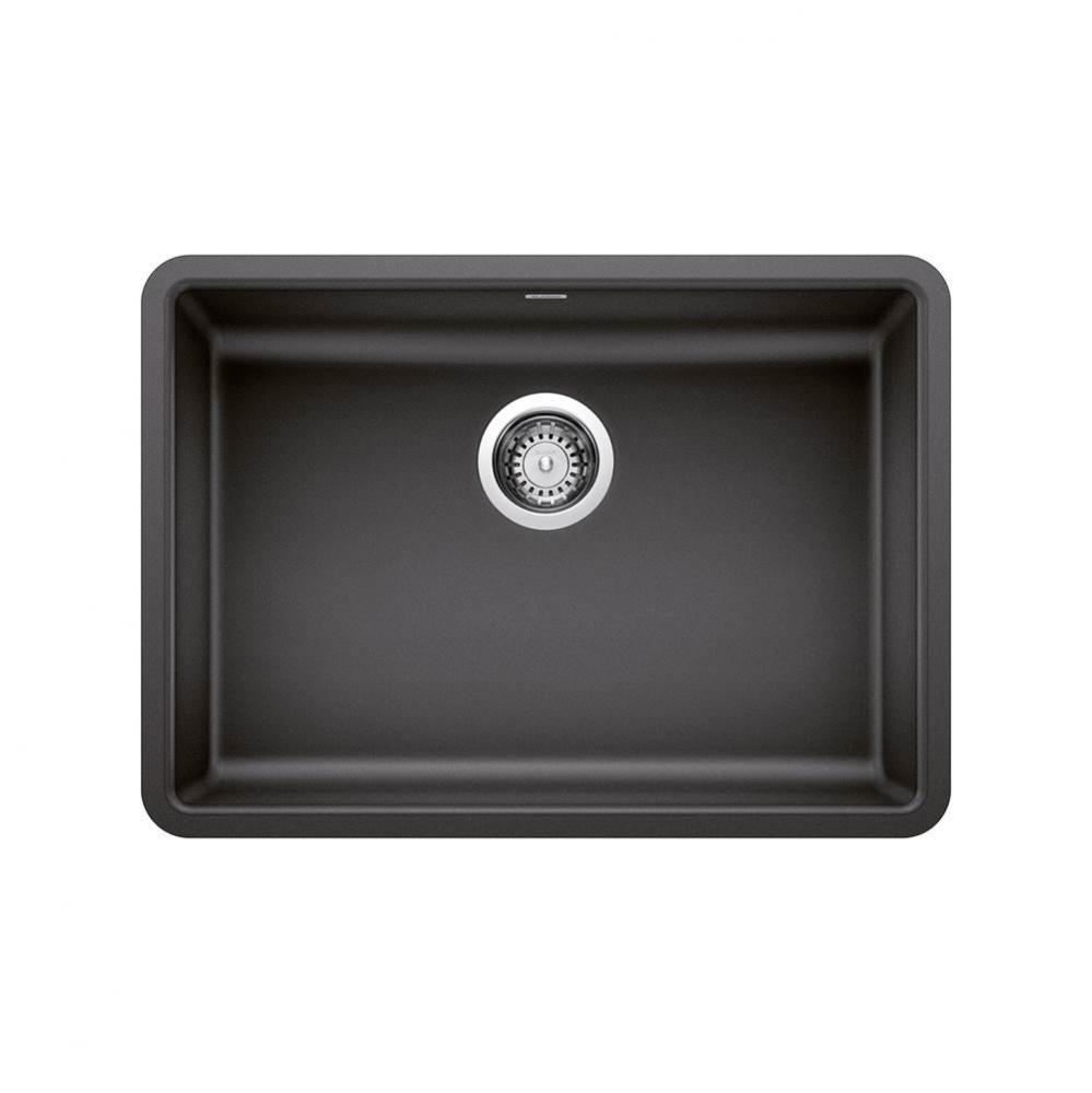 Precis SILGRANIT 25'' ADA Single Bowl Undermount Kitchen Sink - Anthracite