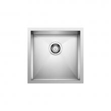 Blanco 515637 - Precision R0 17'' Undermount Stainless Steel Bar Sink