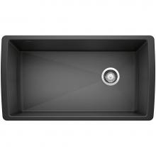 Blanco 441768 - Diamond SILGRANIT 33'' Super Single Undermount Kitchen Sink - Anthracite