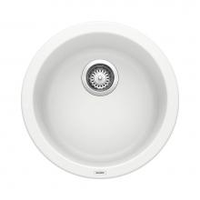 Blanco 511631 - Rondo SILGRANIT 18'' Dual Mount Bar Sink - White