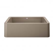 Blanco 401988 - Ikon SILGRANIT 33'' Single Bowl Apron-Front Farmhouse Sink - Truffle