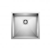Blanco 516209 - Precision R0 19'' Single Bowl Undermount Stainless Steel Kitchen Sink