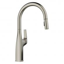 Blanco 443249 - Rivana Pull-Down 1.5 GPM - Satin Platinum