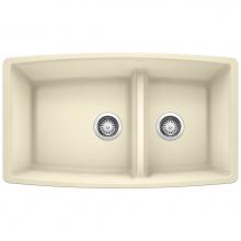 Blanco 441311 - Performa Medium 1-3/4 Low Divide - Biscuit